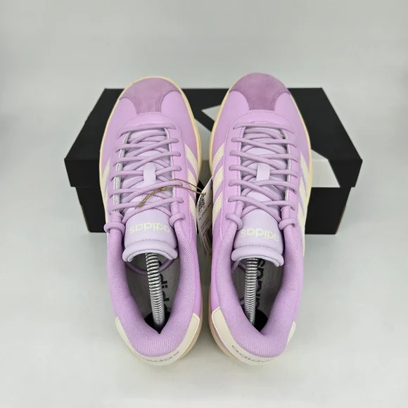 adidas VL Court Bold JI1791 Bliss Lilac Ice Lavender Women's Shoes Size 10 New - Picture 5 of 8